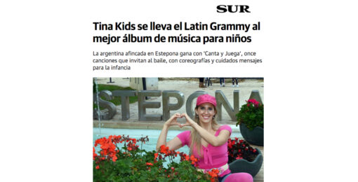 Tina Kids se lleva el Latin Grammy al mejor álbum de música para niños